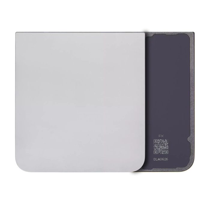 Rückglas für Samsung Galaxy Z Flip 6 5G (Service Pack) (Silver Shadow)