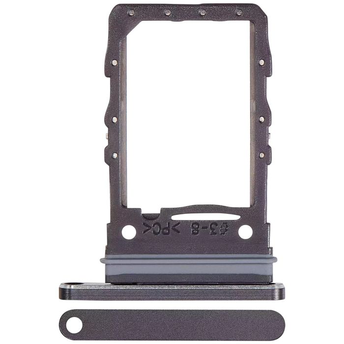 SIM-Kartenschacht Single für Samsung Galaxy Z Flip 6 (F741) (Premium) (Schwarz)
