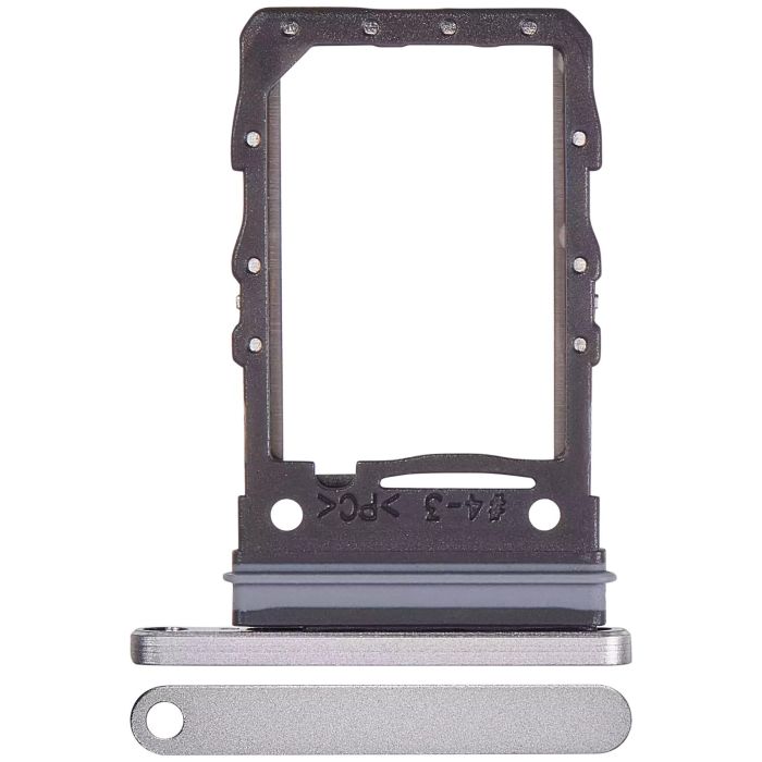 SIM-Kartenschacht Single für Galaxy Z Flip 6 (F741) (Premium) (Silver Shadow)