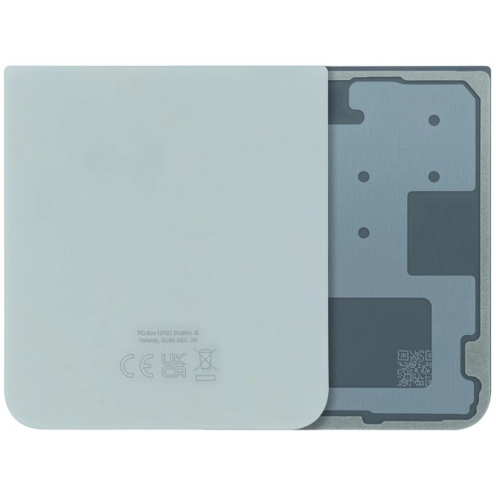 Bottom Rückglas für Samsung Galaxy Z Flip 5 (Service Pack) (Grau)