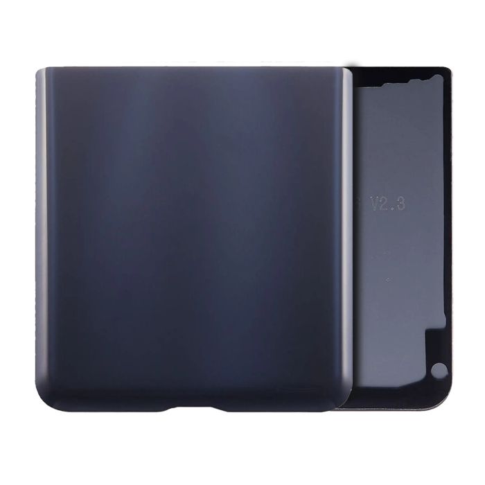 Bottom Rückglas für Samsung Galaxy Z Flip 5 (Service Pack) (Graphit)
