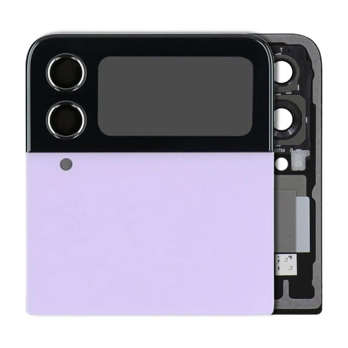 Außen OLED Display für Galaxy Z Flip 4 5G (Service Pack) (Bora Purple)