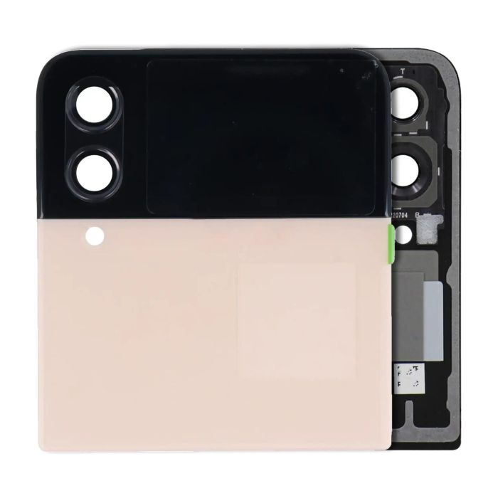 Außen OLED Display für Galaxy Z Flip 4 5G (Service Pack) (Pink Gold)