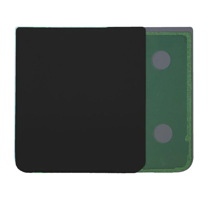 Bottom Rückglas für Samsung Galaxy Z Flip 4 (Service Pack) (Graphit)