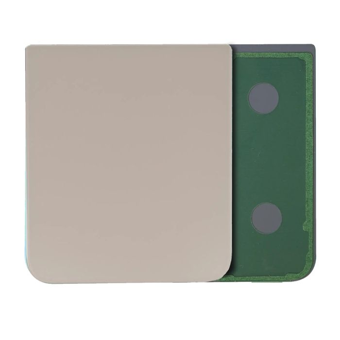Bottom Rückglas für Samsung Galaxy Z Flip 4 (Service Pack) (Gold)