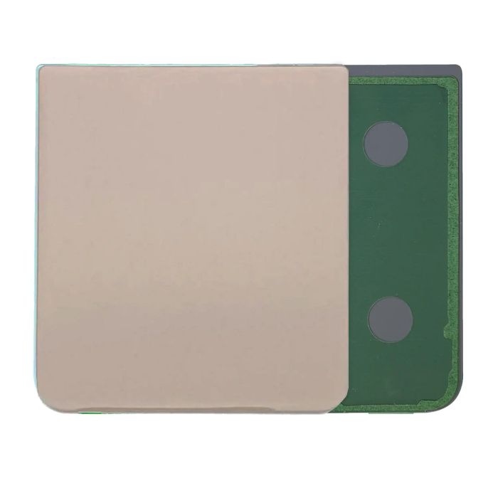 Bottom Rückglas für Samsung Galaxy Z Flip 4 (Service Pack) (Rose Gold)