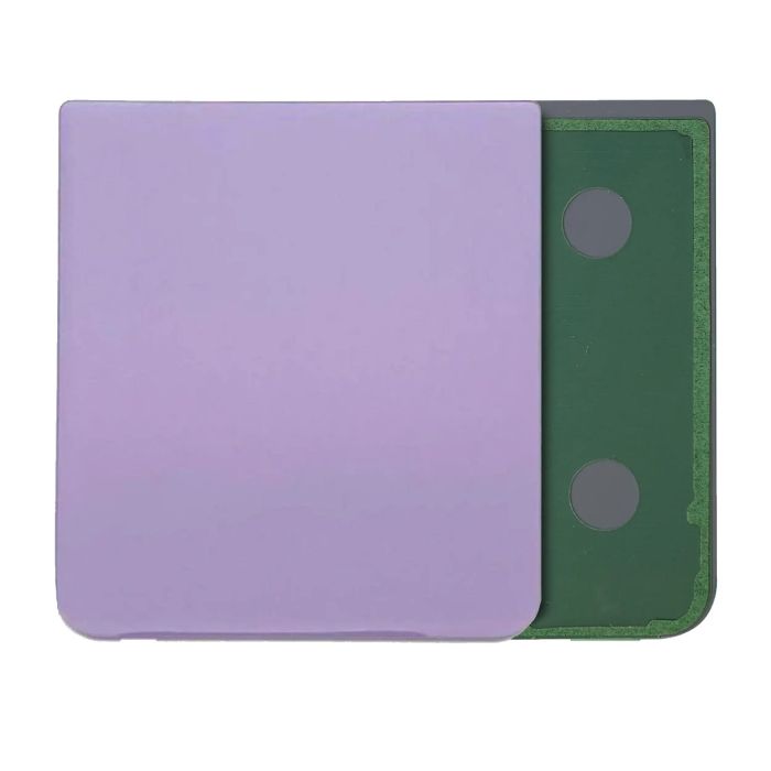 Bottom Rückglas für Samsung Galaxy Z Flip 4 (Service Pack) (Bora Purple)