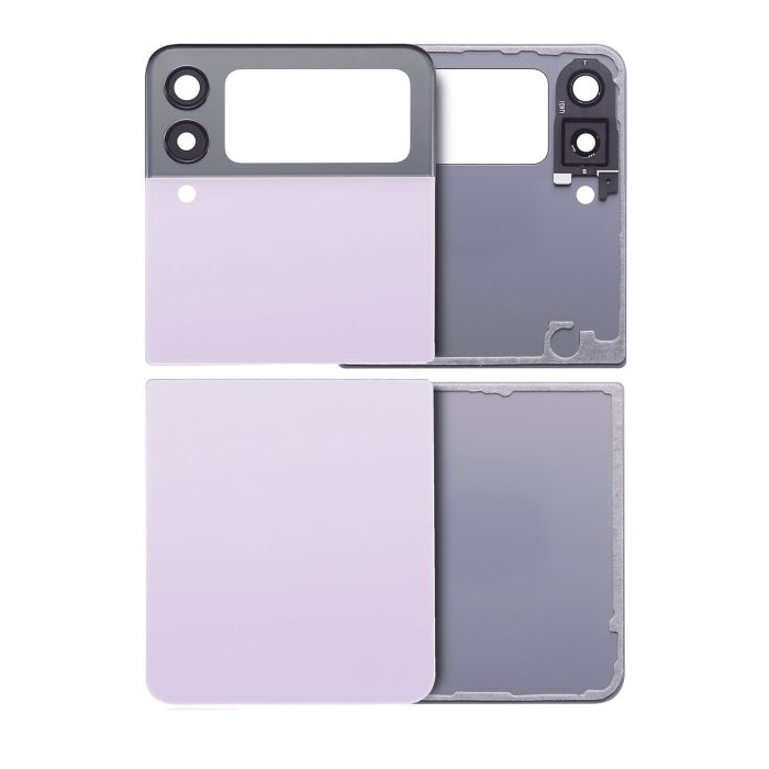 Rückglas mit Kameralinse für Galaxy Z Flip 3 5G (Aftermarket Plus) (Lavendel)