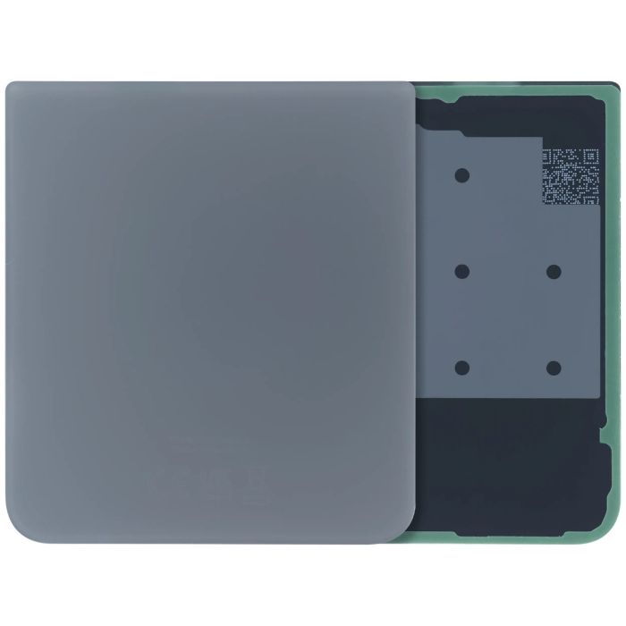 Bottom Rückglas für Samsung Galaxy Z Flip 3 5G (Service Pack) (Grau)