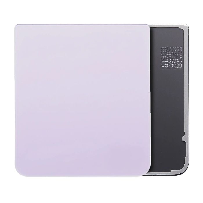 Bottom Rückglas für Samsung Galaxy Z Flip 3 5G (Service Pack) (Lavendel)