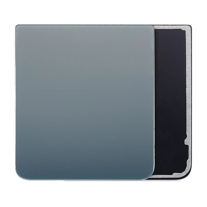 Bottom Rückglas für Samsung Galaxy Z Flip 3 5G (Service Pack) (Grün)