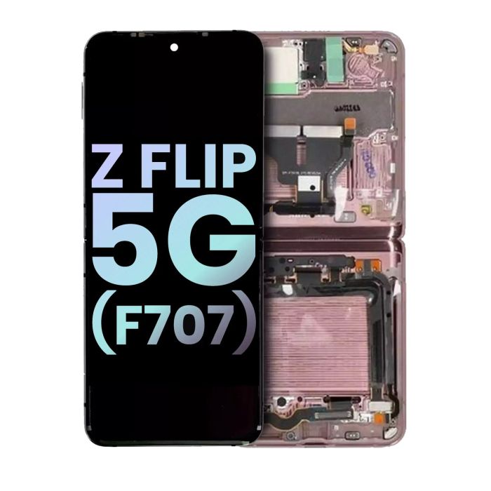 Innen OLED Display mit Rahmen für Galaxy Z Flip 4G (F700) (F707)