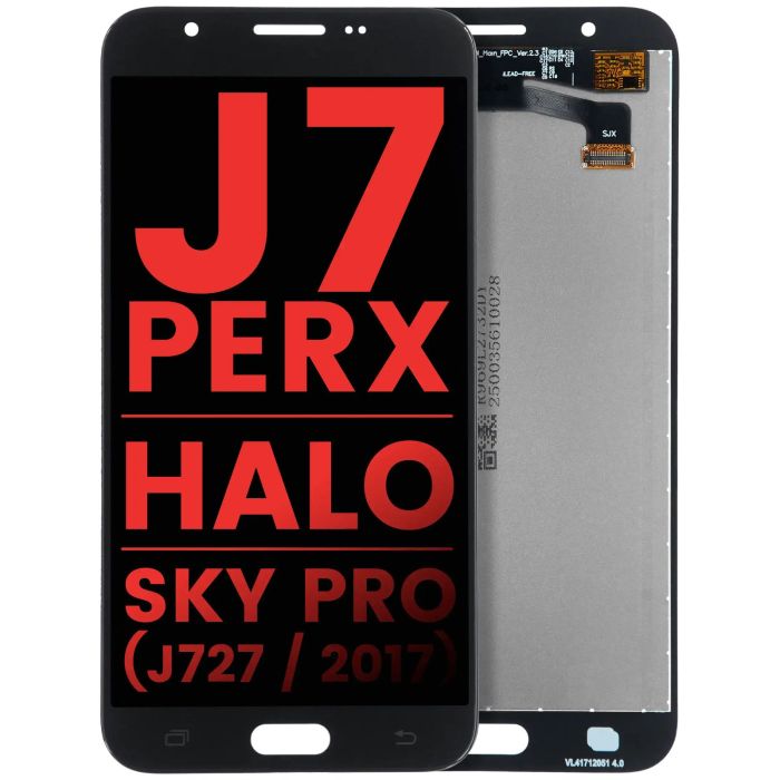 LCD Display ohne Rahmen für Galaxy J7 Perx/ Halo/ Sky Pro (J727/ 2017) (Schwarz)