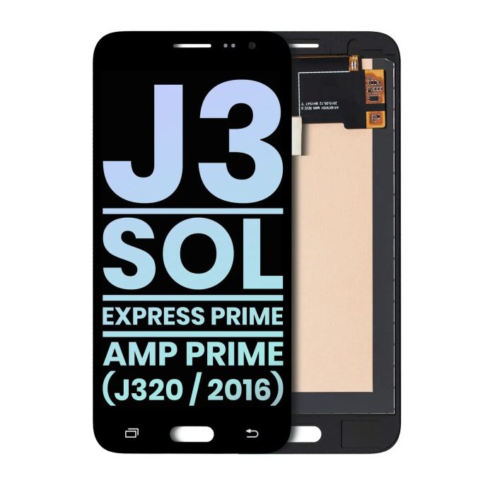 OLED Display ohne Rahmen für Galaxy J3/ Sol 4G/ Express Prime/ Amp Prime