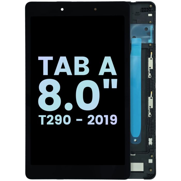 LCD Display mit Rahmen für Galaxy Tab A 8.0" (T290) (2019) (Service Pack)