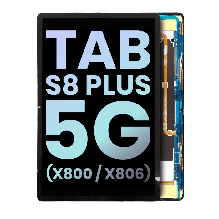 OLED Display ohne Rahmen für Galaxy Tab S8 Plus 5G (2022) (X800/ X806)