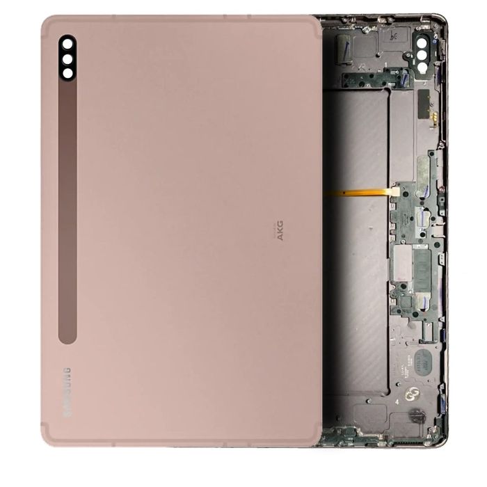 Rückglas für Galaxy Tab S7 Plus 12.4" (2020) (Service Pack) (Mystic Bronze)