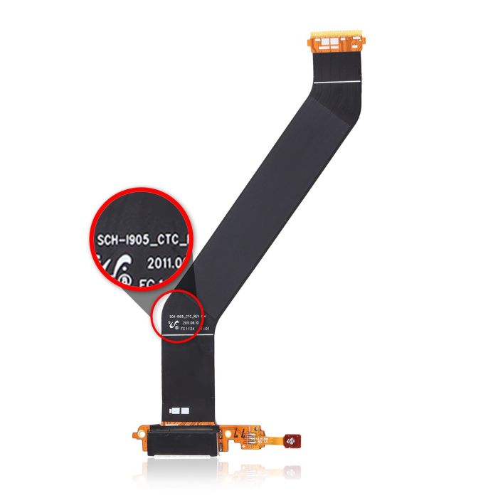 Ladebuchse Flexkabel für Samsung Galaxy Tab 10.1" (P7510/ P7500/ T859/ I905)