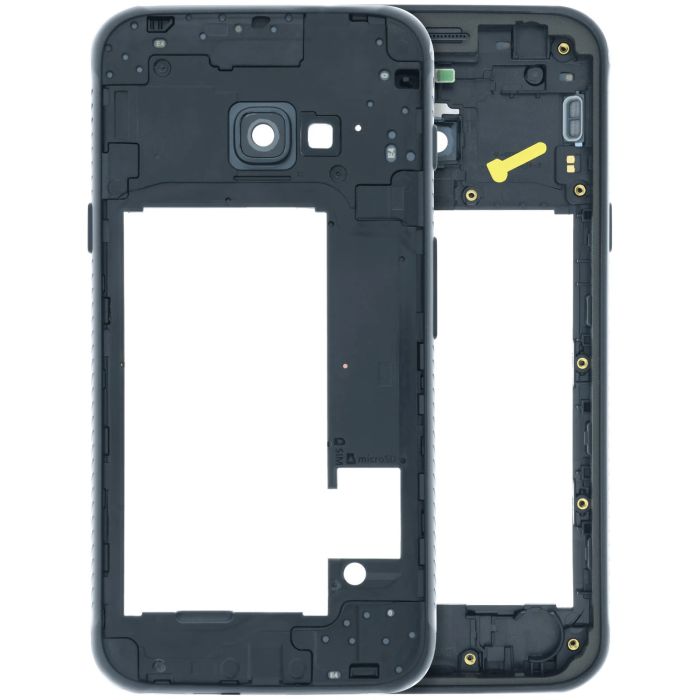 Mittelrahmen für Samsung Galaxy Xcover 4 (G390) (Service Pack) (Schwarz)