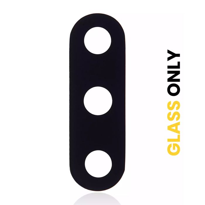 Rückkamera-Linse (nur Glas) mit Kleber für Galaxy M30 (M305/ 2019) (Schwarz)