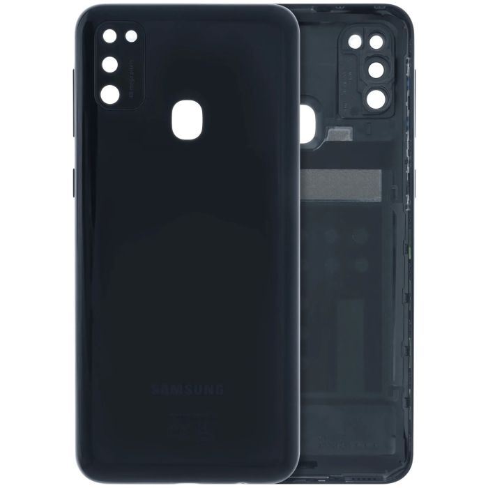Rückseite Abdeckung mit Kameralinse für Galaxy M21 (M215/ 2020) (Service Pack)