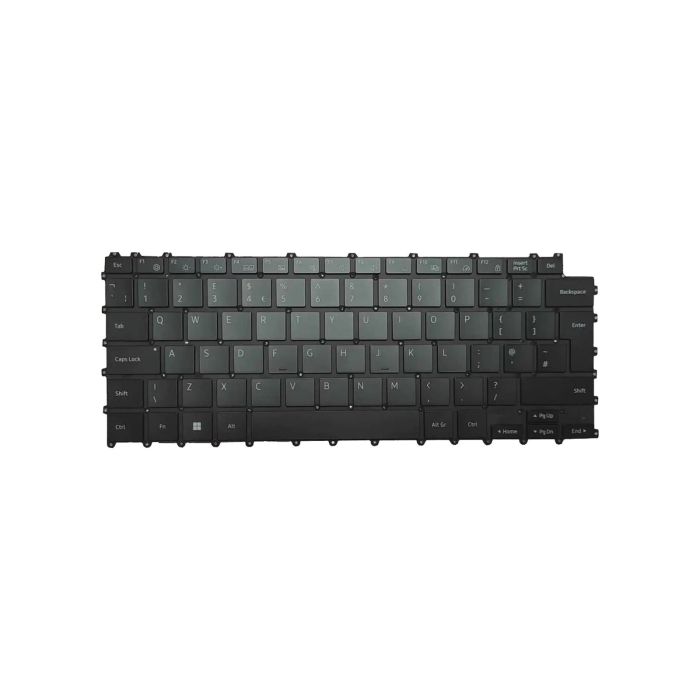 Keyboard Assembly für Samsung Galaxy Book 2 (SM-W737) (Service Pack) (Grau)