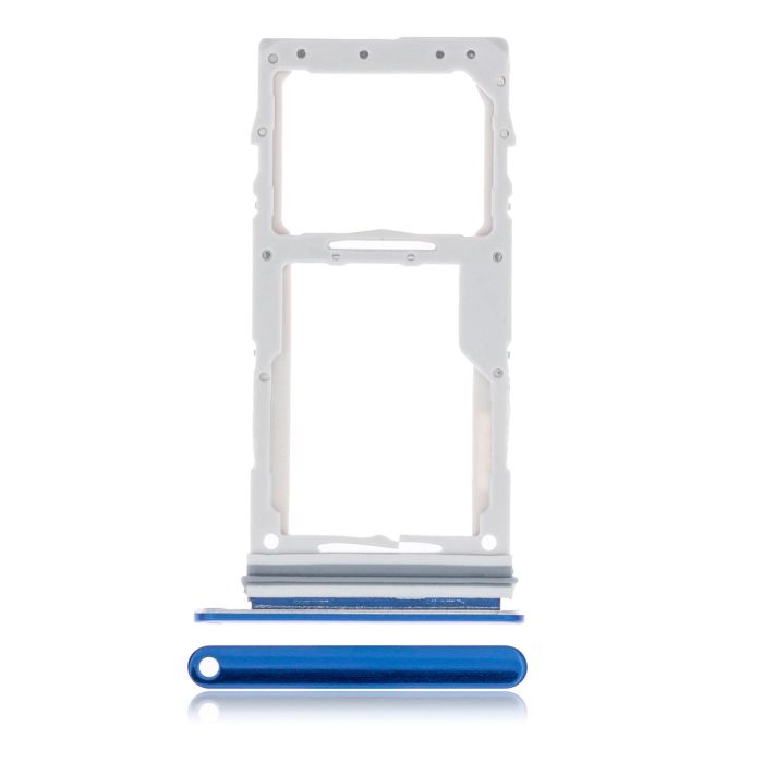SIM-Kartenschacht Dual für Samsung Galaxy S10 Lite (Prism Blue)