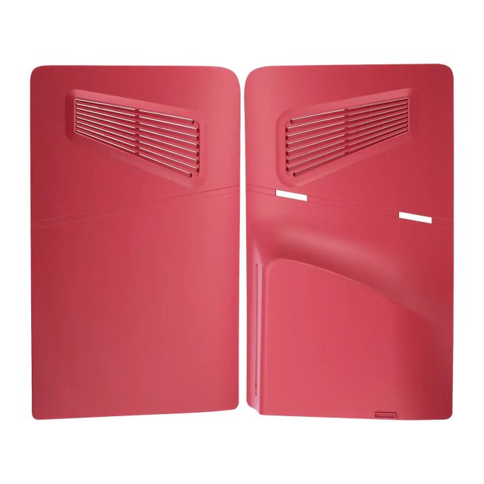 Gehäuse Shell für Sony PlayStation 5 Slim (Rose Red) (2-teiliges Set)