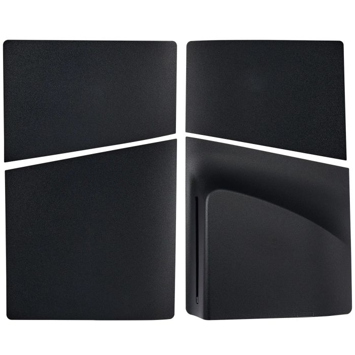 Blende Cover Oben Unten für Sony PlayStation 5 Slim Disc Edition (Black) Nr.1