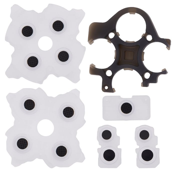 Leitgummi Pads für Sony PlayStation 5 Controller (Version 2)