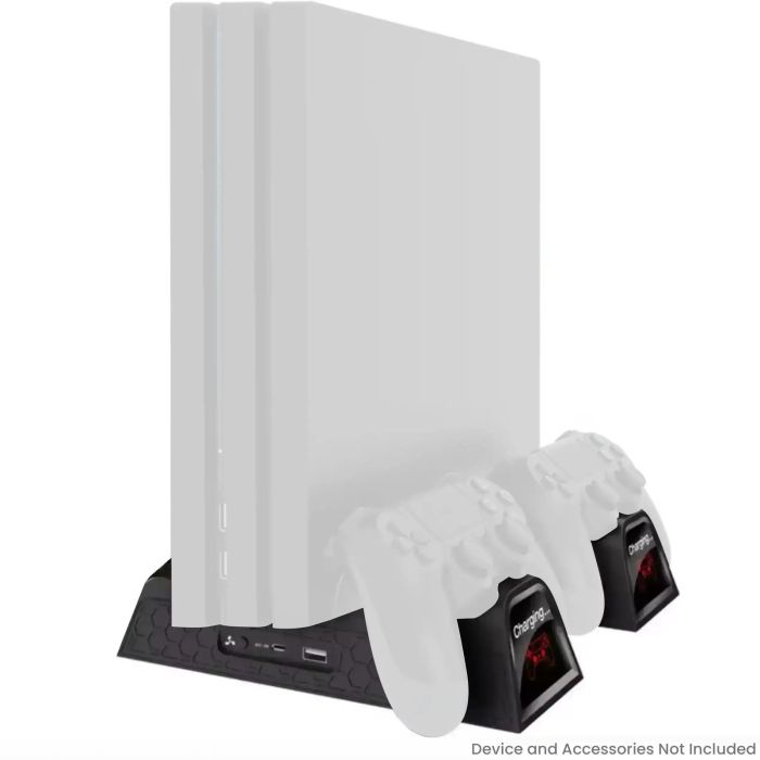 Multifunktionale Kühlung Ladestation für Sony PlayStation 4/ Slim/ Pro (DOBE)
