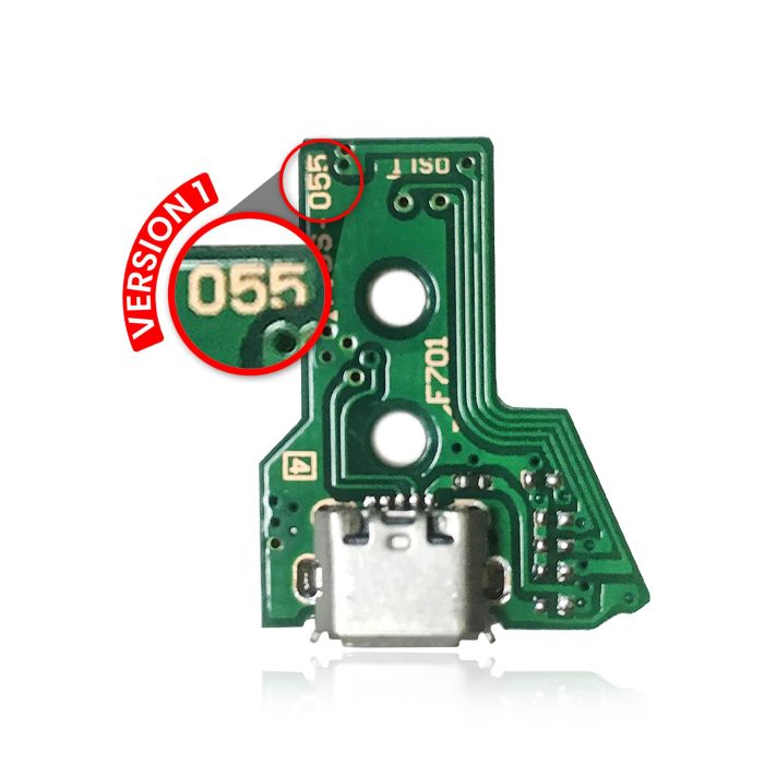 Micro USB Ladebuchse Platine mit 12-Pin Flexkabel für Sony PlayStation 4 Nr.3