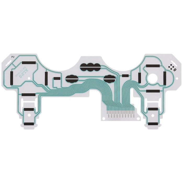Leitfolie Tastatur Flexkabel für Sony PlayStation 3 Controller CECH-ZC2U Nr.5