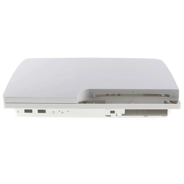 Gehäuse Oben Unten für Sony PlayStation 3 (Original) (White)
