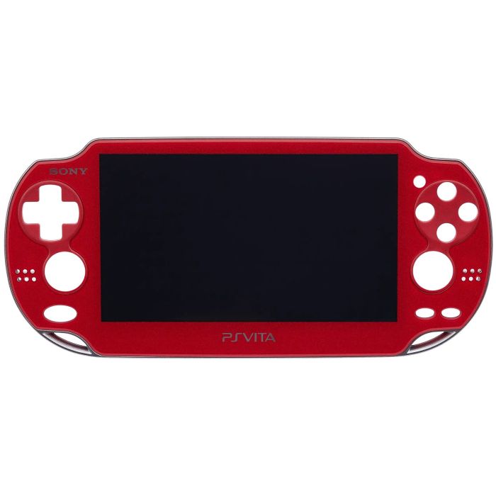 LCD Display mit Rahmen für Sony PlayStation Vita 1000 (Red)