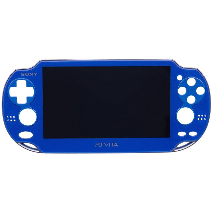 LCD Display mit Rahmen für Sony PlayStation Vita 1000 (Blue)