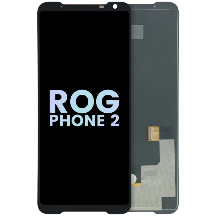 OLED Display Einheit ohne Rahmen für Asus ROG Handy II (Original) (Schwarz)