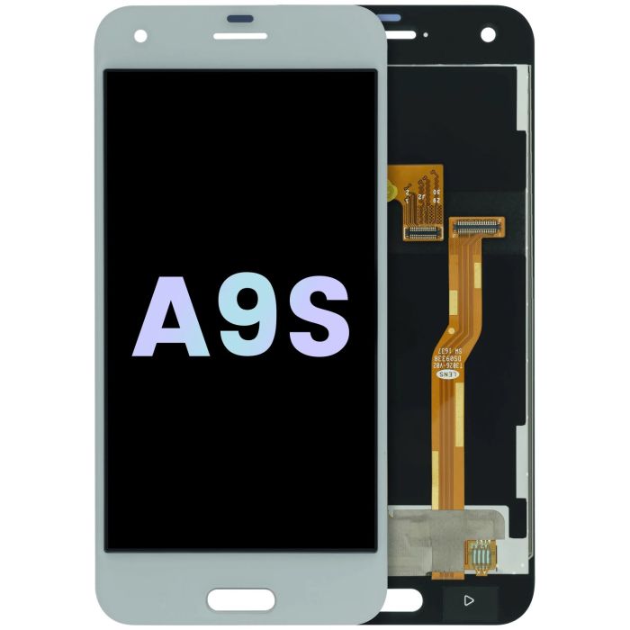 LCD Display Einheit mit Rahmen für HTC One A9s 2PWD200 (Original) (Weiß)
