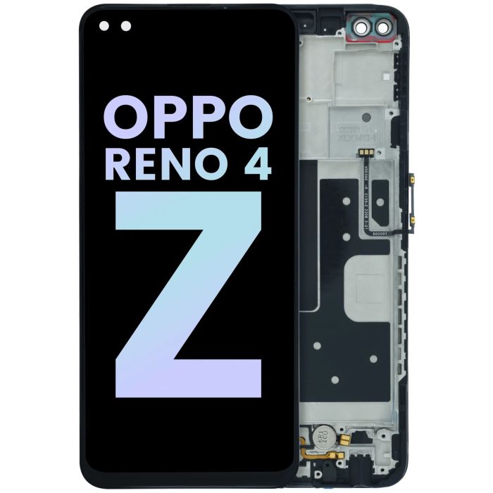 LCD Display mit Rahmen für Oppo Reno 4 Z 5G/ A92s 5G (2020) (Original)
