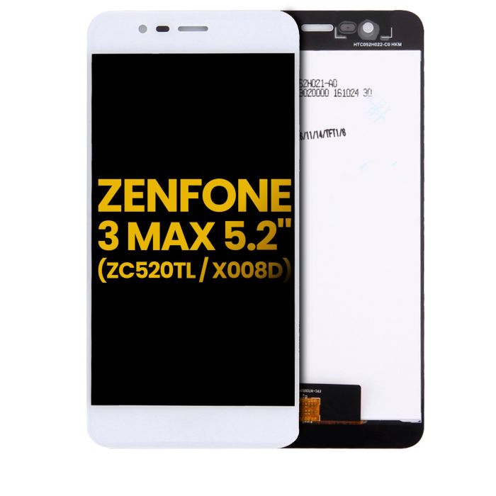 LCD Display ohne frame für Asus ZenFone 3 Max 5.2" (ZC520TL/ X008D) (Weiß)