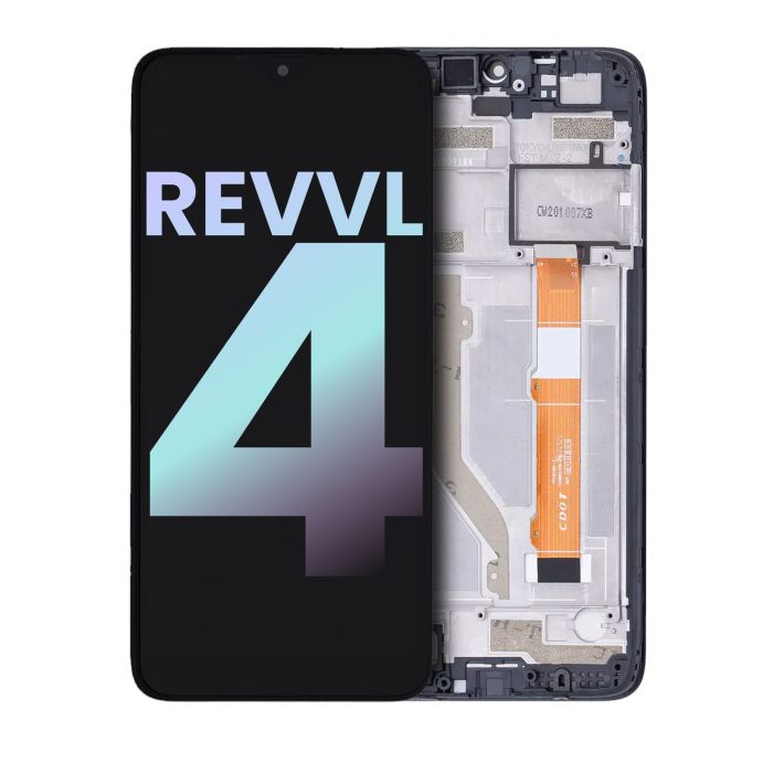 LCD Display mit Rahmen für T-Mobile Revvl 4 (5007/ 2020) (Original)