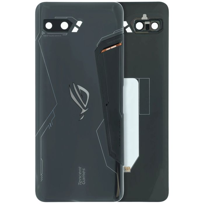 Rückglas für Asus ROG Handy II (Original) (Schwarz)
