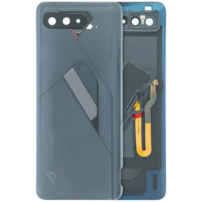 Rückglas für Asus ROG Handy 5 Pro (Original) (Schwarz)