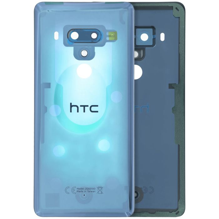 Rückglas für HTC U12 Plus (Original) (Blau)
