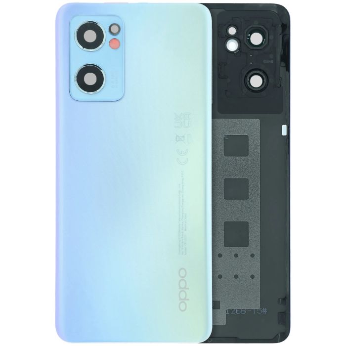 Rückglas für Oppo Find X5 Lite (2022) (Service Pack) (Startrails Blue)