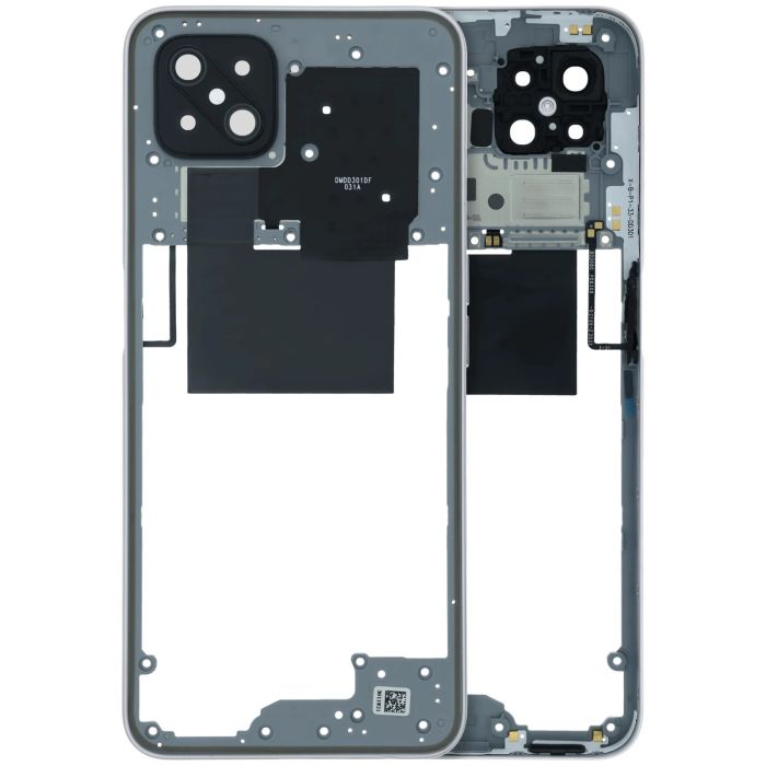 Mid Rahmen Gehäuse für OPPO Reno 4 Z 5G CPH2065 (Original) (Weiß)