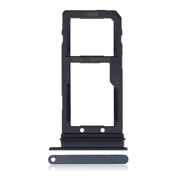 SIM-Kartenschacht Dual für HTC U12 Plus/ U11 Plus (Ceramic Black)