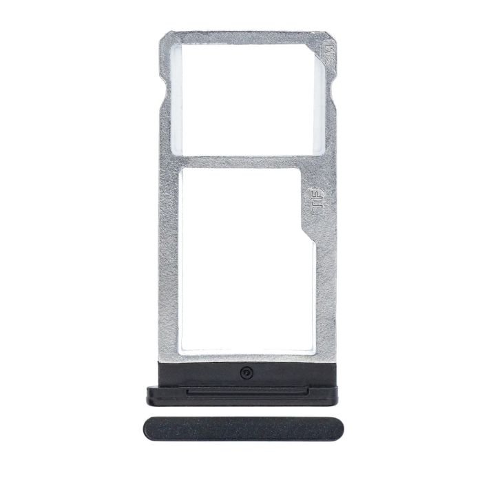 SIM-Kartenschacht Single für T-Mobile Revvl Plus (C3701A) (Schwarz)