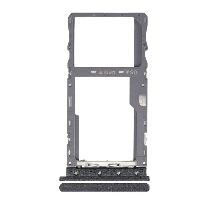 SIM-Kartenschacht Single für T-Mobile Revvl 4 Plus (5062/ 2020) (Steel Gray)