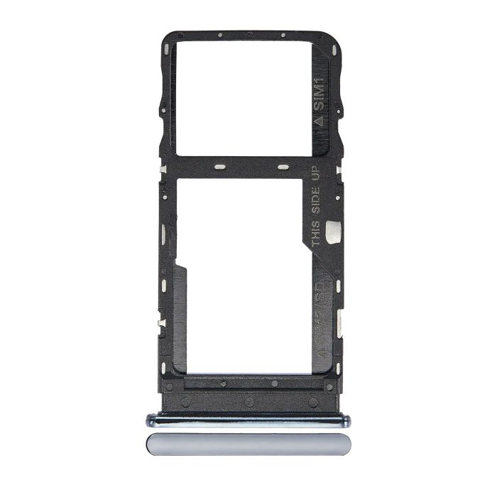 SIM-Kartenschacht Dual für TCL 10L (T770H/ T770B) (Arctic White)